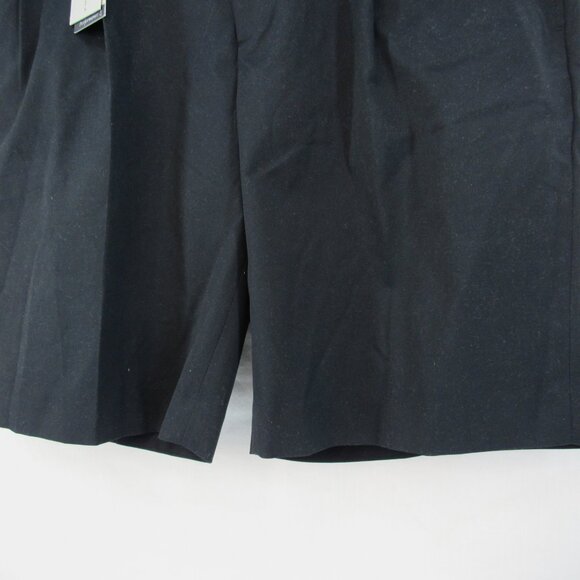 Daniel Cremieux Signature Collection Men's Black Pleat Bermuda Shorts Size 35 - Picture 2 of 6
